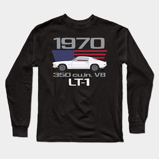 1970-Classic white Long Sleeve T-Shirt by JRCustoms44